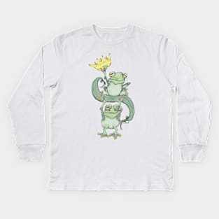 King Frog Kids Long Sleeve T-Shirt